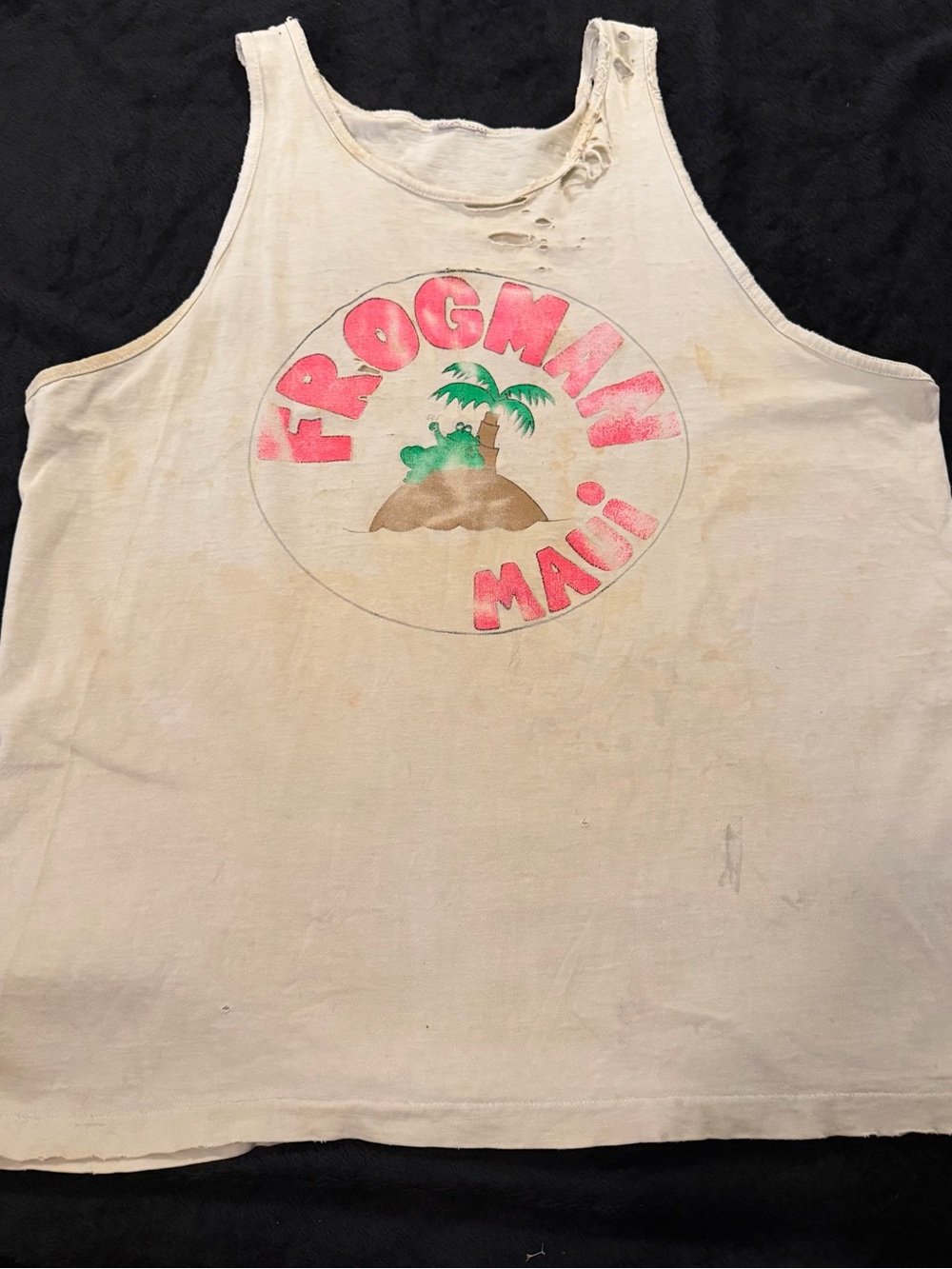 Vintage frogman Maui